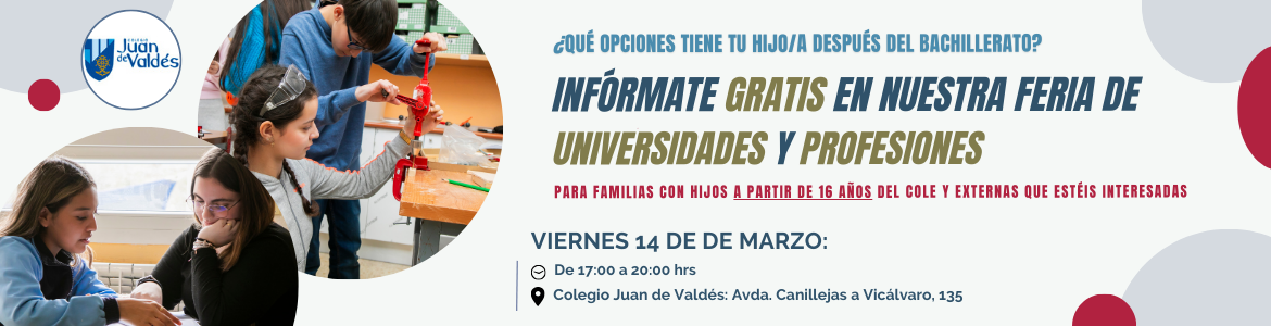 Imagen de la feria de universidades