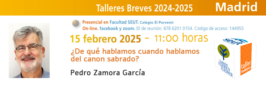 Próximo Taller Breve con Pedro Zamora